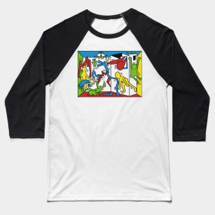 Haring Guernica Baseball T-Shirt